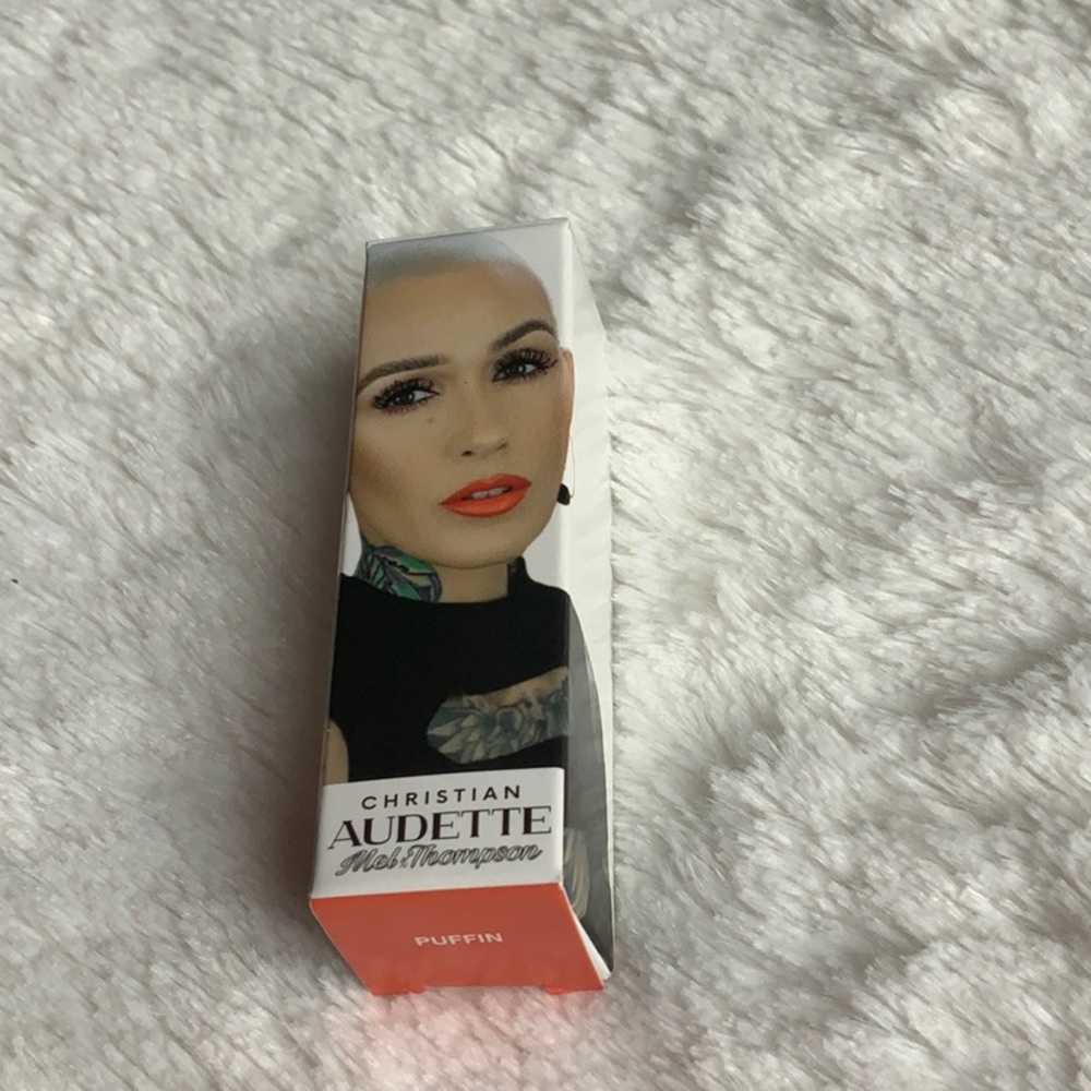 Christian AUDETTE with Mel Thompson lipstick